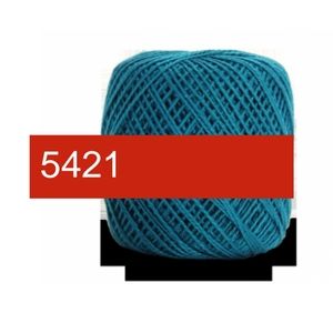 5/$15 Circulo Rubi Brilhante Blue Green 5421 40m 5g Mercerized Cotton